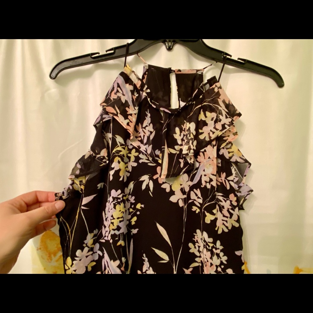 Calvin Klein Ruffle Halter Top - Picture 6 of 13